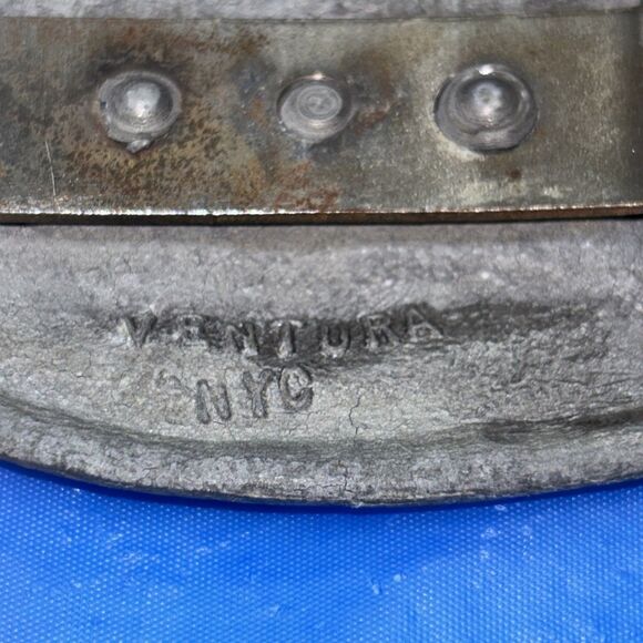 Vintage Ventura NYC U.S. Civil War Union Infantry Soldier Belt Buckle - Picture 3 of 3